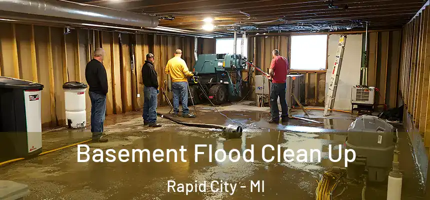  Basement Flood Clean Up Rapid City - MI