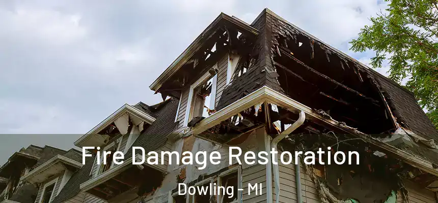  Fire Damage Restoration Dowling - MI