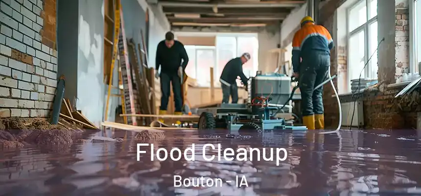 Flood Cleanup Bouton - IA