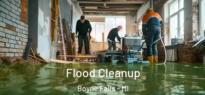 Flood Cleanup Boyne Falls - MI