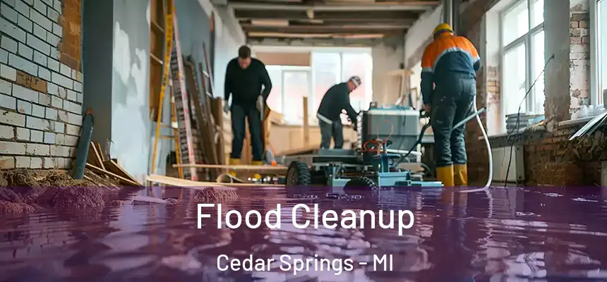  Flood Cleanup Cedar Springs - MI
