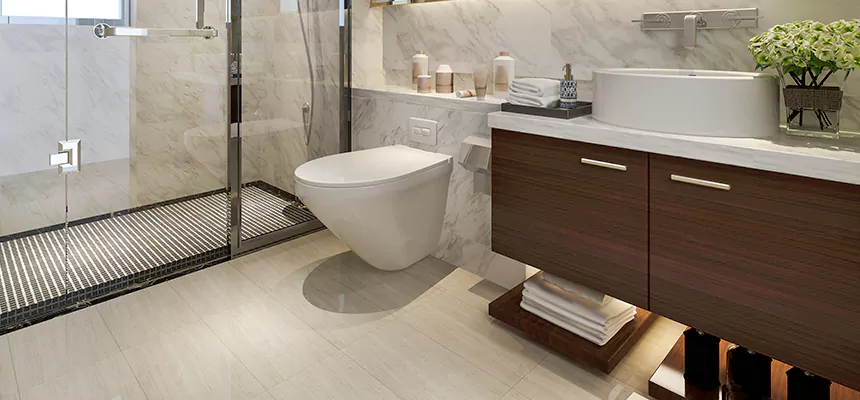 Burst Pipe Bathroom Cleanup in Rapid City