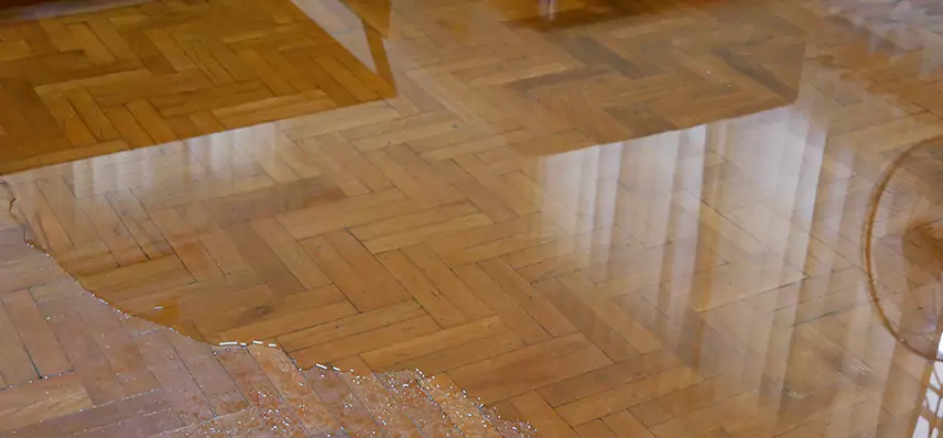 Laminate Wood Floor Water Damage Repair in Rapid City