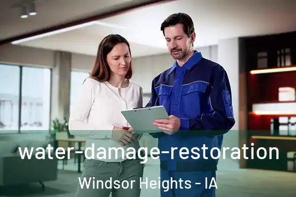 water-damage-restoration Windsor Heights - IA